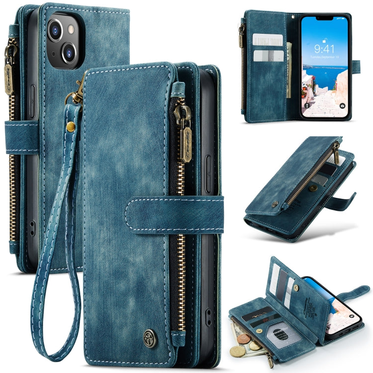 Custodia in pelle per telefono multifunzionale CaseMe C30, For iPhone 14, For iPhone 14 Plus, For iPhone 14 Pro, For iPhone 14 Pro Max