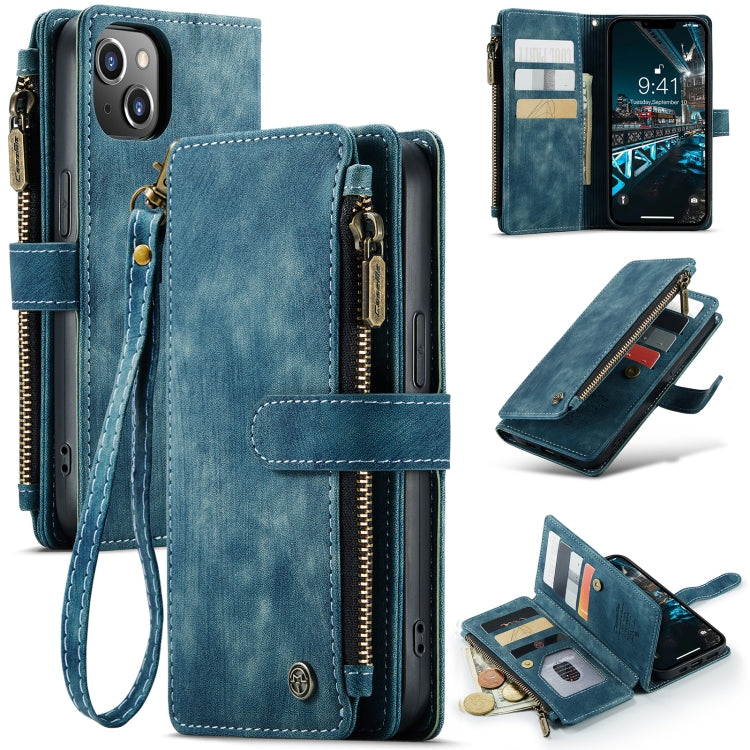 Custodia in pelle per telefono multifunzionale CaseMe C30, For iPhone 14, For iPhone 14 Plus, For iPhone 14 Pro, For iPhone 14 Pro Max