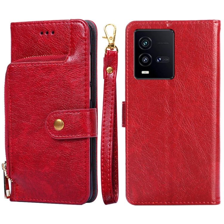 Custodia per cellulare in pelle con cerniera, For vivo iQOO 10, For vivo iQOO 10 Pro 5G, For Nothing Phone 1, For OnePlus 10T, For Realme C30 4G/Narzo 50i Prime, For Honor X40i