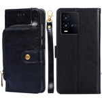 Custodia per cellulare in pelle con cerniera, For vivo iQOO 10, For vivo iQOO 10 Pro 5G, For Nothing Phone 1, For OnePlus 10T, For Realme C30 4G/Narzo 50i Prime, For Honor X40i