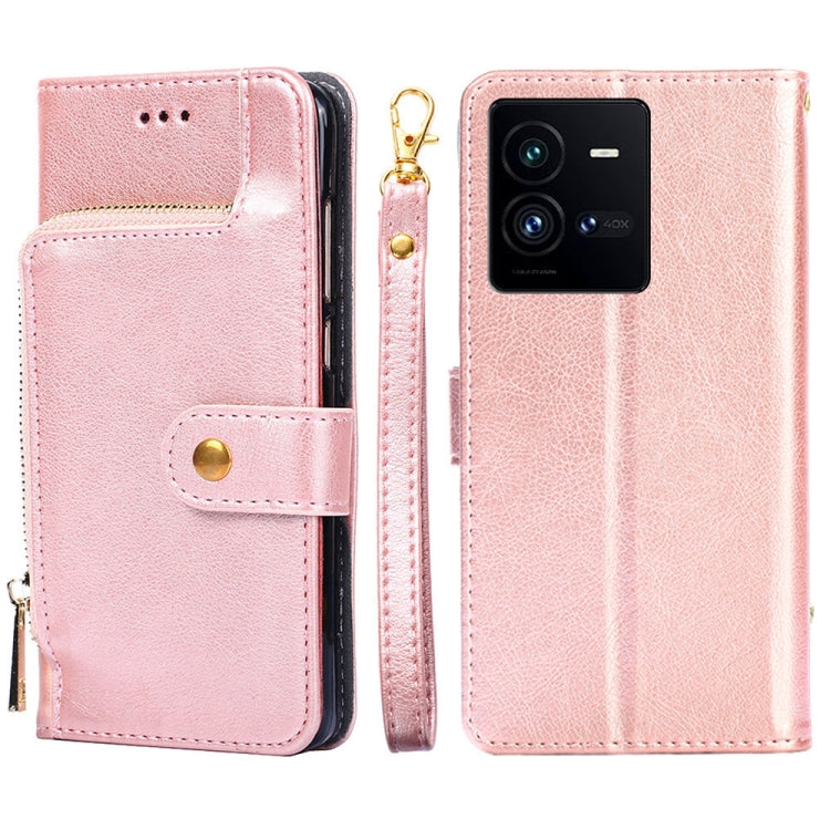 Custodia per cellulare in pelle con cerniera, For vivo iQOO 10, For vivo iQOO 10 Pro 5G, For Nothing Phone 1, For OnePlus 10T, For Realme C30 4G/Narzo 50i Prime, For Honor X40i