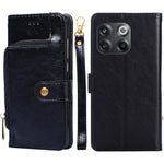 Custodia per cellulare in pelle con cerniera, For vivo iQOO 10, For vivo iQOO 10 Pro 5G, For Nothing Phone 1, For OnePlus 10T, For Realme C30 4G/Narzo 50i Prime, For Honor X40i