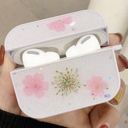Custodia protettiva per AirPods Pro a fiori