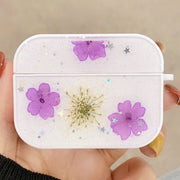 Custodia protettiva per AirPods Pro a fiori