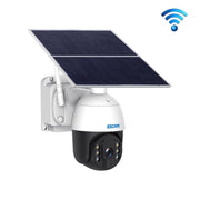 ESCAM QF624 Telecamera IP PT con pannello solare WiFi impermeabile 1080P HD IP66 senza batteria, QF624