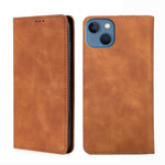 Custodia per telefono in pelle magnetica Skin Feel, For iPhone 14, For iPhone 14 Plus, For iPhone 14 Pro, For iPhone 14 Pro Max