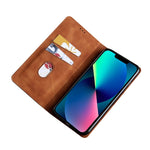 Custodia per telefono in pelle magnetica Skin Feel, For iPhone 14, For iPhone 14 Plus, For iPhone 14 Pro, For iPhone 14 Pro Max