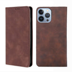 Custodia per telefono in pelle magnetica Skin Feel, For iPhone 14, For iPhone 14 Plus, For iPhone 14 Pro, For iPhone 14 Pro Max