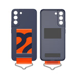 Custodia per telefono PC con cinturino da polso sottile, For Samsung Galaxy S22 5G, For Samsung Galaxy S22+ 5G, For Samsung Galaxy S22 Ultra 5G