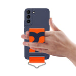 Custodia per telefono PC con cinturino da polso sottile, For Samsung Galaxy S22 5G, For Samsung Galaxy S22+ 5G, For Samsung Galaxy S22 Ultra 5G
