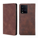 Custodia per telefono in pelle con vibrazione orizzontale magnetica Skin Feel, For vivo iQOO 10, For vivo iQOO 10 Pro 5G, For OnePlus 10T, For Realme C30 4G/Narzo 50i Prime
