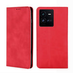 Custodia per telefono in pelle con vibrazione orizzontale magnetica Skin Feel, For vivo iQOO 10, For vivo iQOO 10 Pro 5G, For OnePlus 10T, For Realme C30 4G/Narzo 50i Prime