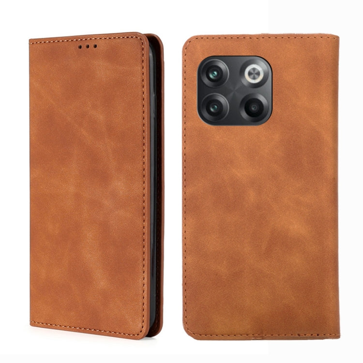 Custodia per telefono in pelle con vibrazione orizzontale magnetica Skin Feel, For vivo iQOO 10, For vivo iQOO 10 Pro 5G, For OnePlus 10T, For Realme C30 4G/Narzo 50i Prime