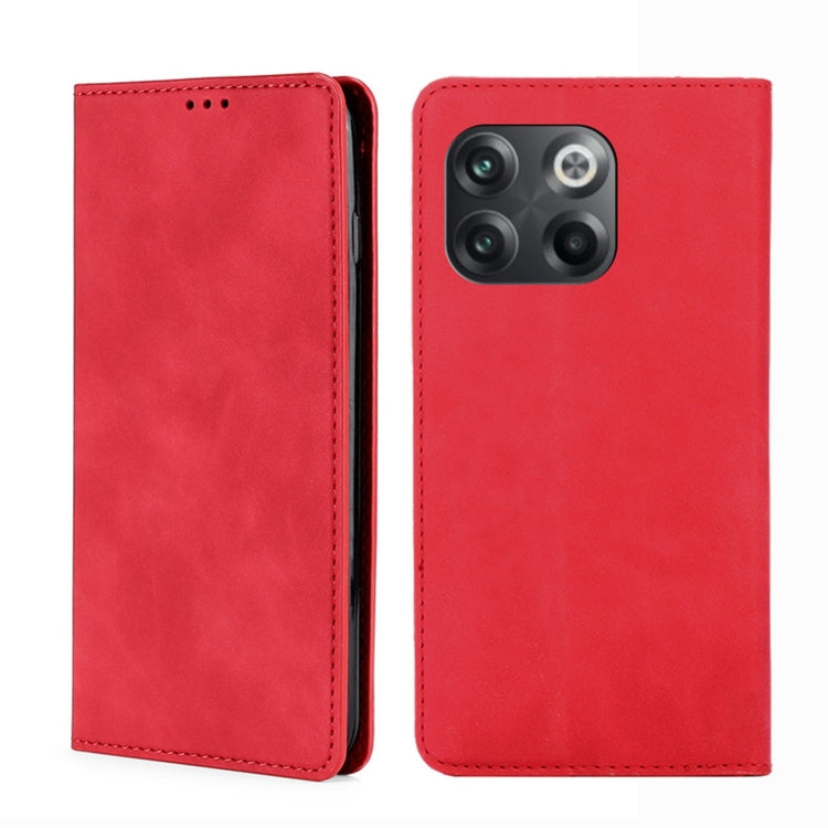 Custodia per telefono in pelle con vibrazione orizzontale magnetica Skin Feel, For vivo iQOO 10, For vivo iQOO 10 Pro 5G, For OnePlus 10T, For Realme C30 4G/Narzo 50i Prime