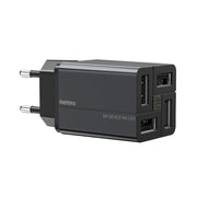 Caricabatterie rapido REMAX RP-U43 3.4A 4 porte USB, EU Plug, UK Plug