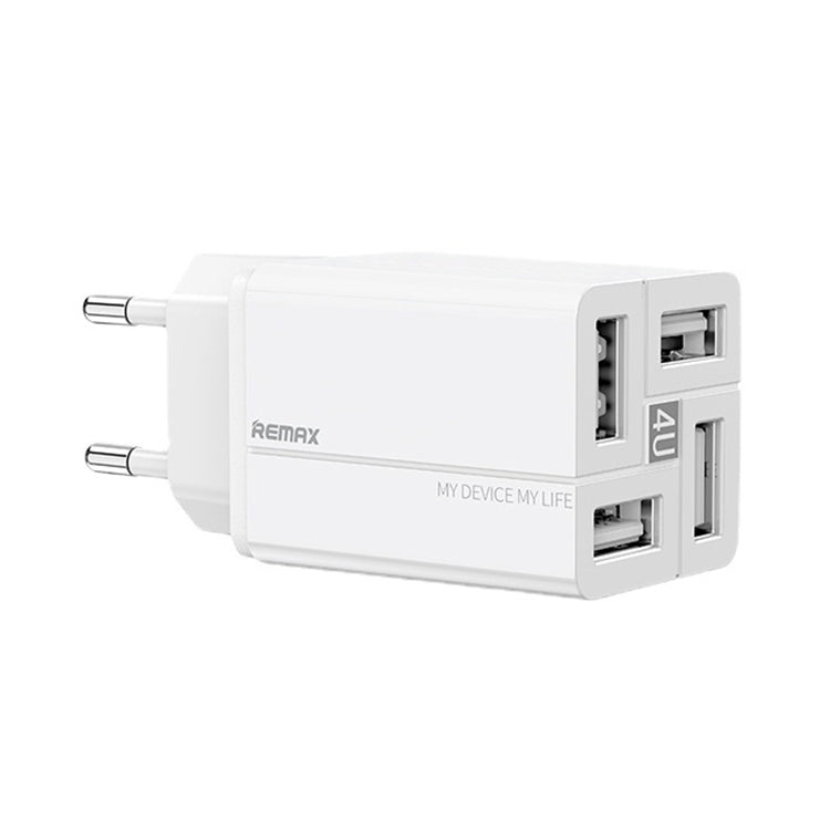 Caricabatterie rapido REMAX RP-U43 3.4A 4 porte USB
