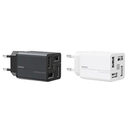 Caricabatterie rapido REMAX RP-U43 3.4A 4 porte USB, EU Plug, UK Plug
