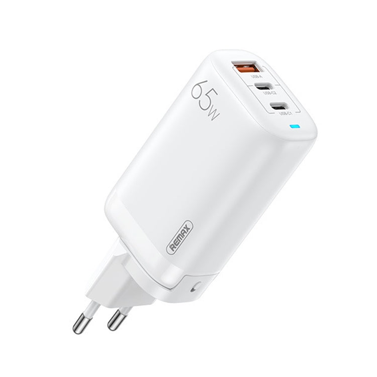 REMAX RP-U55 Territory Series Caricatore rapido USB da 65 W + doppia interfaccia USB-C / Tipo-C, EU Plug, UK Plug, CN Plug