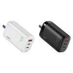 REMAX RP-U55 Territory Series Caricatore rapido USB da 65 W + doppia interfaccia USB-C / Tipo-C, EU Plug, UK Plug, CN Plug