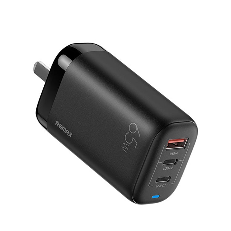 REMAX RP-U55 Territory Series Caricatore rapido USB da 65 W + doppia interfaccia USB-C / Tipo-C, CN Plug
