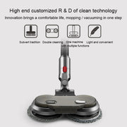 X004 Testina per mocio elettrico Testina per la pulizia del pavimento della casa con traino bagnato con serbatoio dell'acqua, For Dyson V7 / V8 / V10 / V11