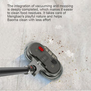 X004 Testina per mocio elettrico Testina per la pulizia del pavimento della casa con traino bagnato con serbatoio dell'acqua, For Dyson V7 / V8 / V10 / V11