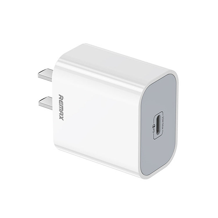 REMAX RP-U79 Speed Series 20W USB-C/Type-C Caricabatterie rapido multi-compatibile, CN Plug, EU Plug, UK Plug