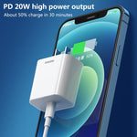 REMAX RP-U79 Speed Series 20W USB-C/Type-C Caricabatterie rapido multi-compatibile, CN Plug, EU Plug, UK Plug