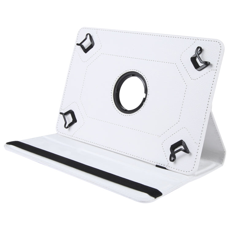 Custodia per tablet in pelle flip con struttura litchi con rotazione a 360 gradi, For 7 inch Tablet, For 8 inch Tablet