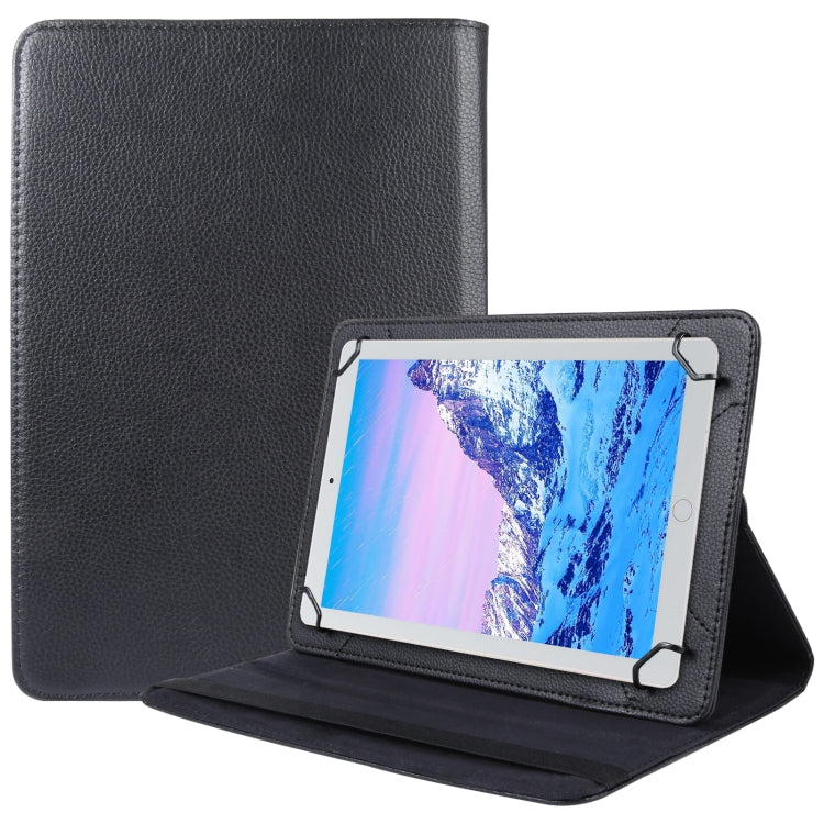 Custodia per tablet in pelle flip con struttura litchi con rotazione a 360 gradi, For 7 inch Tablet, For 8 inch Tablet