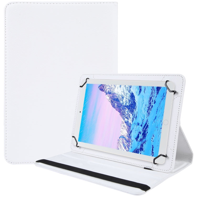 Custodia per tablet in pelle flip con struttura litchi con rotazione a 360 gradi, For 7 inch Tablet, For 8 inch Tablet