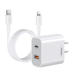 REMAX RP-U68 Set caricabatterie rapido a doppia interfaccia USB + USB-C/Type-C da 20 W, CN Plug, EU Plug, UK Plug, US Plug