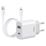 REMAX RP-U68 Set caricabatterie rapido a doppia interfaccia USB + USB-C/Type-C da 20 W, CN Plug, EU Plug, UK Plug, US Plug
