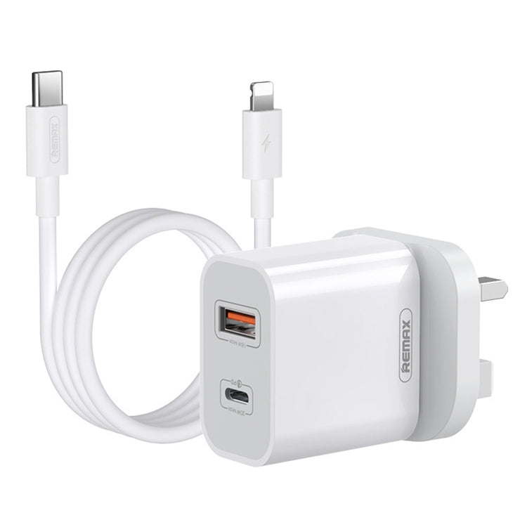 REMAX RP-U68 Set caricabatterie rapido a doppia interfaccia USB + USB-C/Type-C da 20 W, CN Plug, EU Plug, UK Plug, US Plug