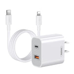 REMAX RP-U68 Set caricabatterie rapido a doppia interfaccia USB + USB-C/Type-C da 20 W, CN Plug, EU Plug, UK Plug, US Plug