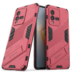 Custodia antiurto per PC + TPU con supporto invisibile, For vivo iQOO 10, For vivo iQOO 10 Pro 5G