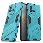 Custodia antiurto per PC + TPU con supporto invisibile, For vivo iQOO 10, For vivo iQOO 10 Pro 5G