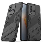 Custodia antiurto per PC + TPU con supporto invisibile, For vivo iQOO 10, For vivo iQOO 10 Pro 5G
