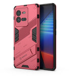 Custodia antiurto per PC + TPU con supporto invisibile, For vivo iQOO 10, For vivo iQOO 10 Pro 5G