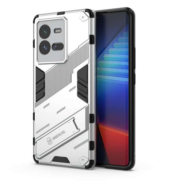 Custodia antiurto per PC + TPU con supporto invisibile, For vivo iQOO 10, For vivo iQOO 10 Pro 5G