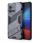 Custodia antiurto per PC + TPU con supporto invisibile, For vivo iQOO 10, For vivo iQOO 10 Pro 5G