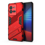 Custodia antiurto per PC + TPU con supporto invisibile, For vivo iQOO 10, For vivo iQOO 10 Pro 5G