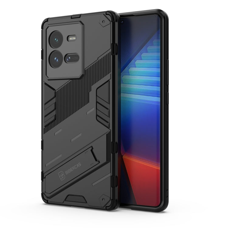 Custodia antiurto per PC + TPU con supporto invisibile, For vivo iQOO 10, For vivo iQOO 10 Pro 5G