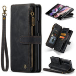 CaseMe C30 Custodia per telefono multifunzionale in pelle, For Samsung Galaxy Z Fold6 5G, For Samsung Galaxy Z Fold5, For Samsung Galaxy Z Fold4 5G
