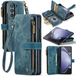 CaseMe C30 Custodia per telefono multifunzionale in pelle, For Samsung Galaxy Z Fold6 5G, For Samsung Galaxy Z Fold5, For Samsung Galaxy Z Fold4 5G
