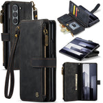 CaseMe C30 Custodia per telefono multifunzionale in pelle, For Samsung Galaxy Z Fold6 5G, For Samsung Galaxy Z Fold5, For Samsung Galaxy Z Fold4 5G