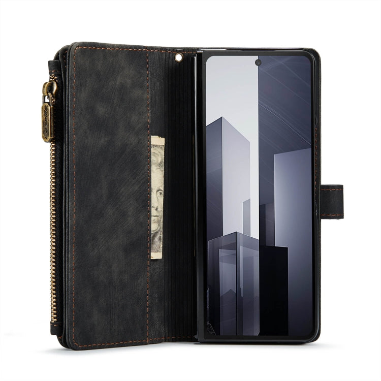 CaseMe C30 Custodia per telefono multifunzionale in pelle, For Samsung Galaxy Z Fold6 5G, For Samsung Galaxy Z Fold5, For Samsung Galaxy Z Fold4 5G