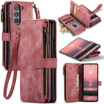 CaseMe C30 Custodia per telefono multifunzionale in pelle, For Samsung Galaxy Z Fold6 5G, For Samsung Galaxy Z Fold5, For Samsung Galaxy Z Fold4 5G