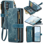 CaseMe C30 Custodia per telefono multifunzionale in pelle, For Samsung Galaxy Z Fold6 5G, For Samsung Galaxy Z Fold5, For Samsung Galaxy Z Fold4 5G