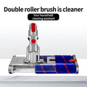 Spazzola a doppio rullo Spazzola elettrica universale per pavimenti, For Dyson V7 / V8 / V10 / V11 23cm, For Dyson SLIM